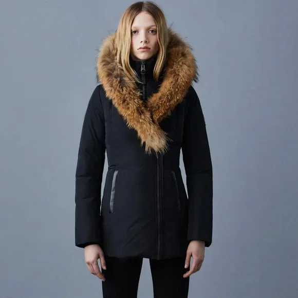 MACKAGE ADALI-F BLACK XL - BRAND NEW LADIES JACKET/COAT - Picture 2 of 11